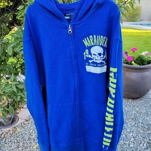 Gap Kids "Marauders" La Jolla Blue Cotton  XL Hoodie